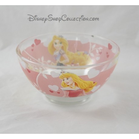 Disney Prinzessinnen transparent Glas schöne Cinderella Aurora Rapunzel Schale