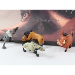 Figuras El Rey León DISNEY Scar Hyena Rafiki y Pumba