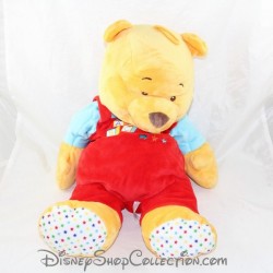 Fluffy pajamas DISNEY NICOTOY Winnie the Cub overalls red cubes abc 50 cm