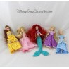 Mini muñecas DISNEY STORE Rapunzel, Blancanieves y Aurora 16 cm