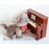 Peluche chat Berlioz DISNEY avec piano Les Aristochats Smoby interactif