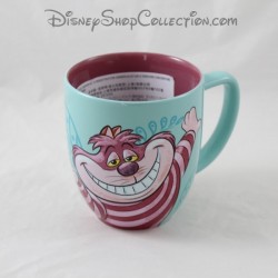 Mug Cheshire cat DISNEY STORE Alice in Wonderland pink blue cup 10 cm