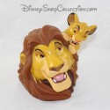 Tirelire plastique Mufasa et Simba DISNEY Le Roi Lion grande figurine Pvc 17 cm