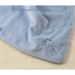 Doudou Taschentuch Mickey DISNEY STORE blau Krone Mantel der gleichen Weise 44 cm