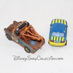 Lot de 2 voitures en métal Martin et Tom MATTEL Disney Pixar Cars 8 cm