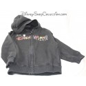 Sweat zipped DISNEYLAND PARIS black jacket jacket Disney 4 years