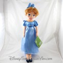 Wendy DISNEYLAND PARIS Peter Pan blue dress 48 cm plush doll