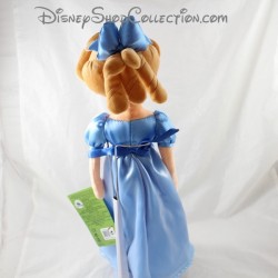 Wendy DISNEYLAND PARIS Peter Pan blue dress 48 cm plush doll