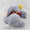 Peluche éléphant Dumbo DISNEYLAND PARIS bleu col rouge Disney 22 cm