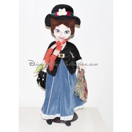 Poupée peluche Mary Poppins DISNEY STORE 50 cm Poupée peluche Mary Poppins DISNEY STORE 50 cm