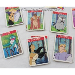 7 famiglie Gioco di carte POcahontas DISNEY Ducale 1999