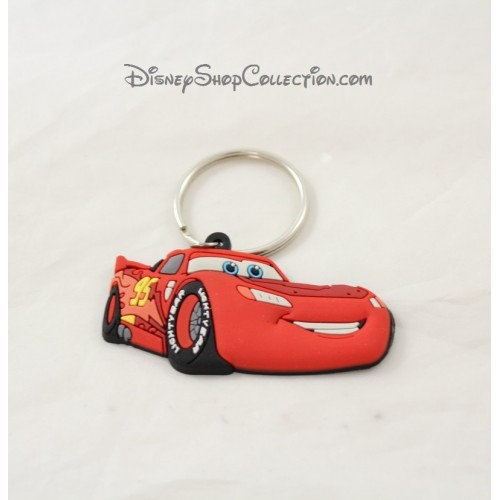 Porte clés Flash Mcqueen DISNEY Cars voiture rouge 7 cm - DisneySho