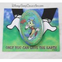 Badge Jiminy Cricket DISNEY Pinocchio Earth Day 2001 Environment