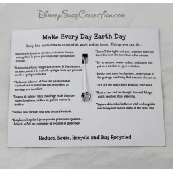 Badge Jiminy Cricket DISNEY Pinocchio Earth Day 2001 environnementalité