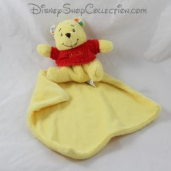 Doudou fazzoletto Winnie il Pooh POSH PAWS Disney fazzoletto sul retro 12 cm