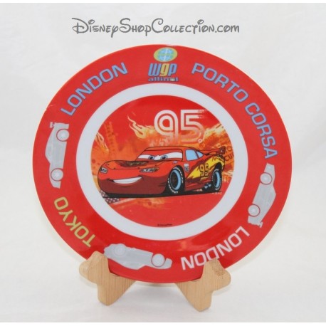 Placa de cerámica Flash Mcqueen DISNEY Cars car race 19 cm