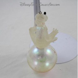 Boule de Noël Dingo DISNEY transparente décoration sapin 12 cm