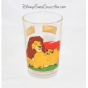 Glass The Lion King DISNEY Mufasa and Simba Amora mustard