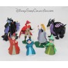 Lot de 7 figurines Aurore DISNEY PARKS La Belle au bois dormant set